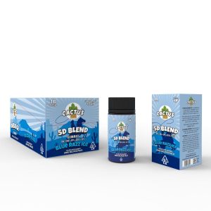 Cactus Labs 5D Blend Gummies Blue Razz