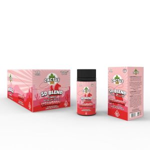 Cactus Labs 5D Blend Gummies Strawberry