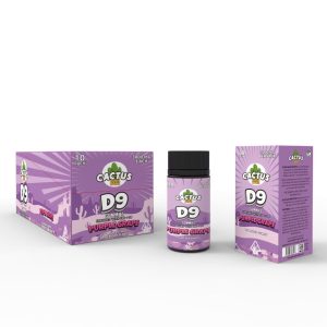 Cactus Labs D9 Gummies Purple Grape